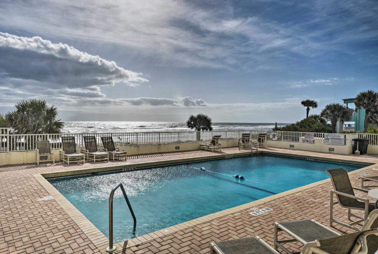 Oceanfront Ormond Beach Condo - Steps To Shore! エクステリア 写真
